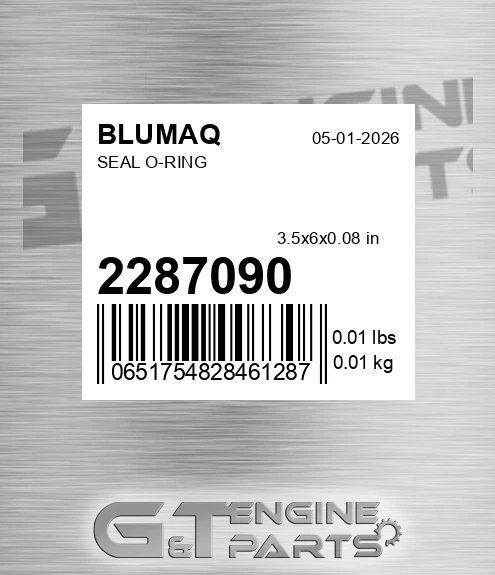 228-7090 Seal O-ring for BLUMAQ