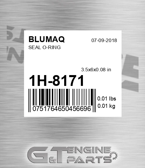1H-8171 Seal O-ring for BLUMAQ