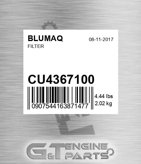 CU4367100 Filter