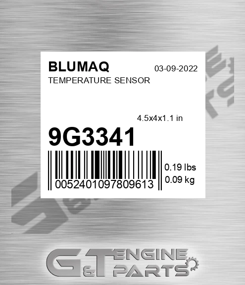 9G-3341 Temperature Sensor for BLUMAQ