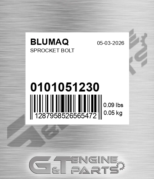 01010-51230 Sprocket Bolt for BLUMAQ