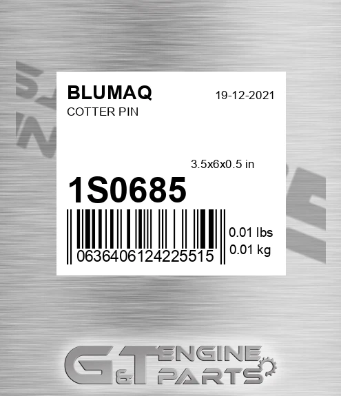 1S-0685 Cotter Pin for BLUMAQ