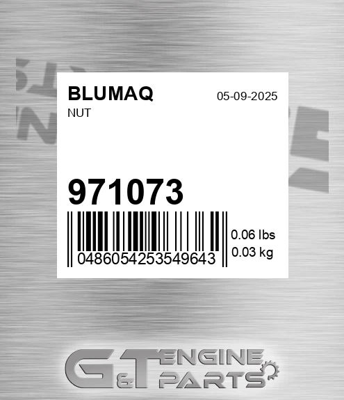 971073 Nut for BLUMAQ