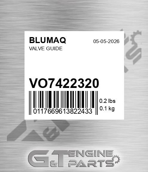 VO7422320 Valve Guide for BLUMAQ