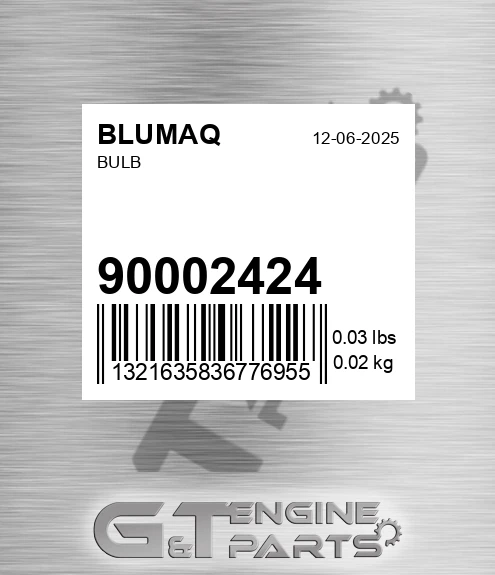 900.02424 Bulb for BLUMAQ