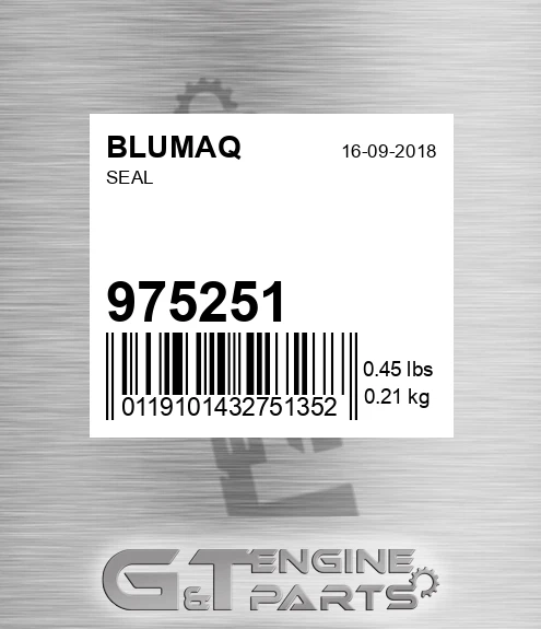975251 BLUMAQ Seal