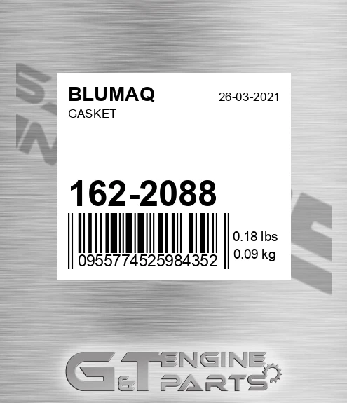 162-2088 Gasket for BLUMAQ