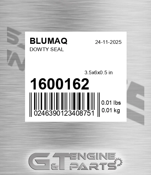 160-0162 Dowty Seal for BLUMAQ