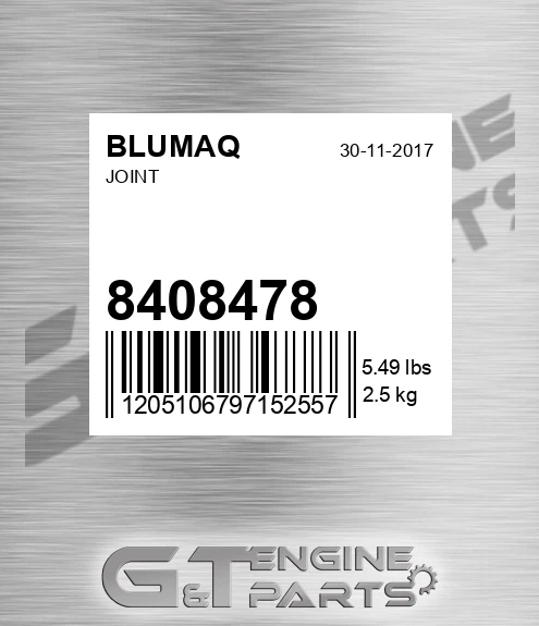 8408478 Joint for BLUMAQ