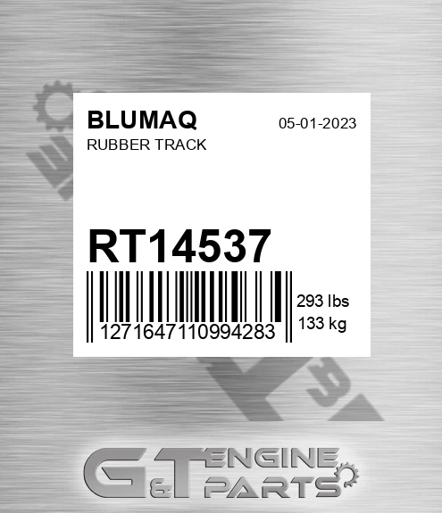 RT14537 Rubber Track