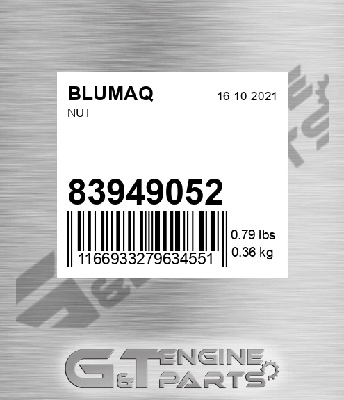 83949052 BLUMAQ Nut