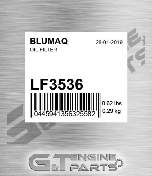 LF3536 Oil Filter