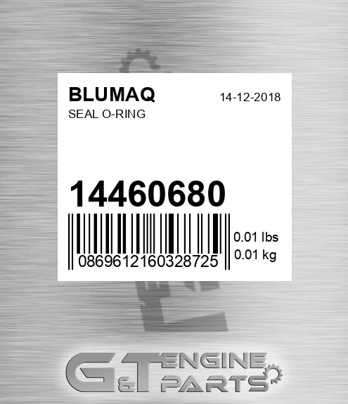 14460680 BLUMAQ Seal O-ring