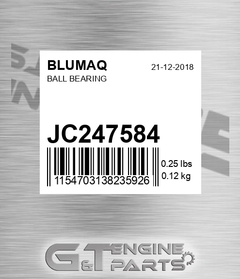 JC247584 Ball Bearing for BLUMAQ