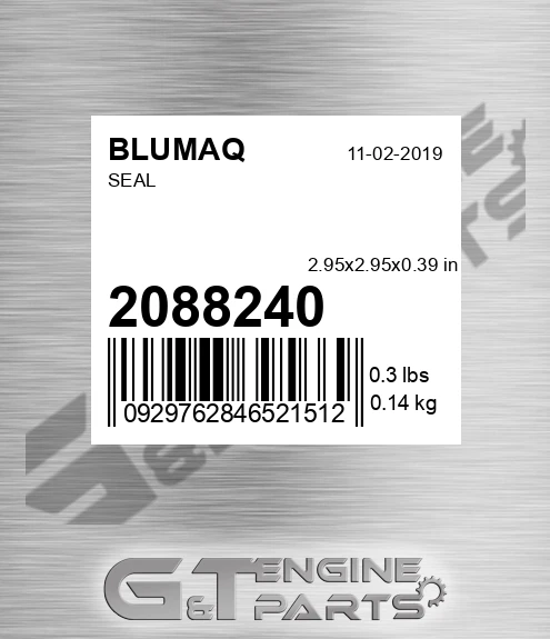208-8240 Seal for BLUMAQ