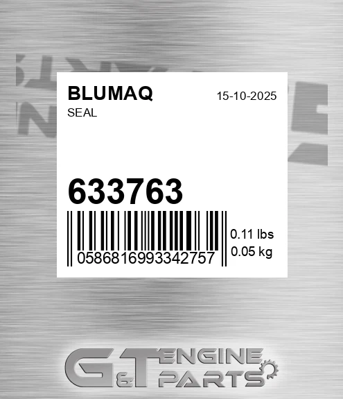 633763 Seal for BLUMAQ