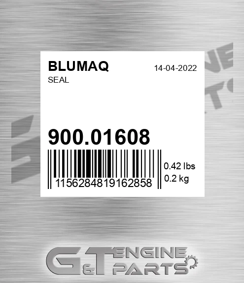 900.01608 Seal for BLUMAQ