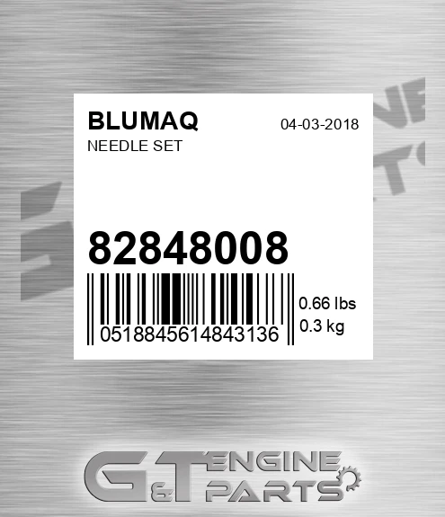 82848008 BLUMAQ Needle Set