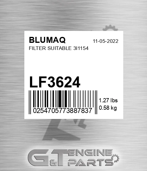 LF3624 Filter Suitable 3i1154