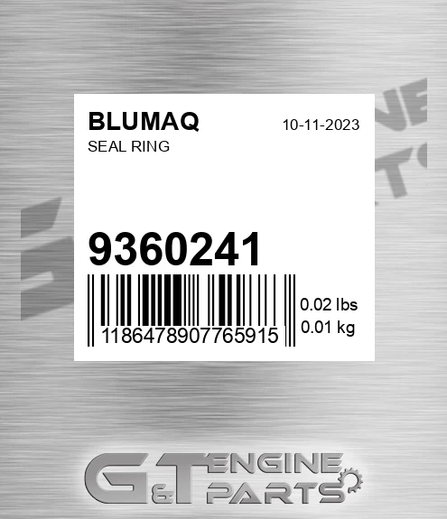 9360241 BLUMAQ Seal Ring
