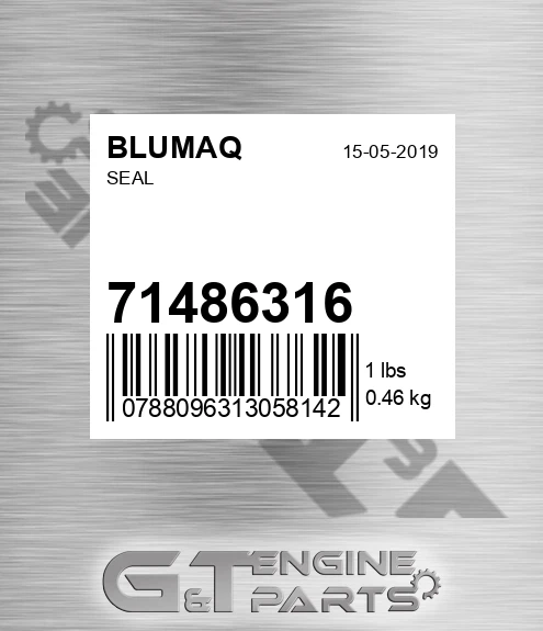 71486316 BLUMAQ Seal