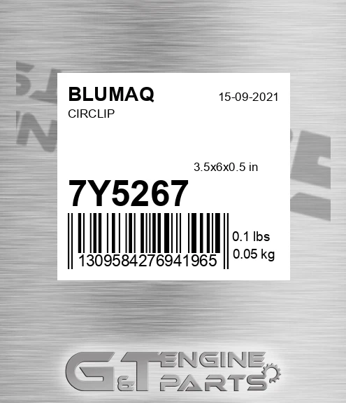 7Y-5267 Circlip for BLUMAQ