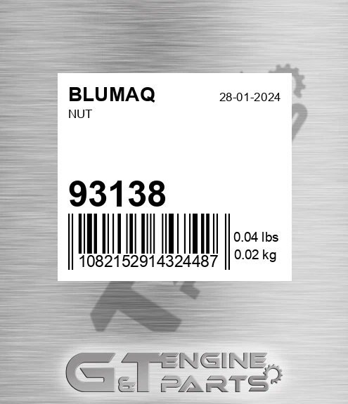 93138 Nut