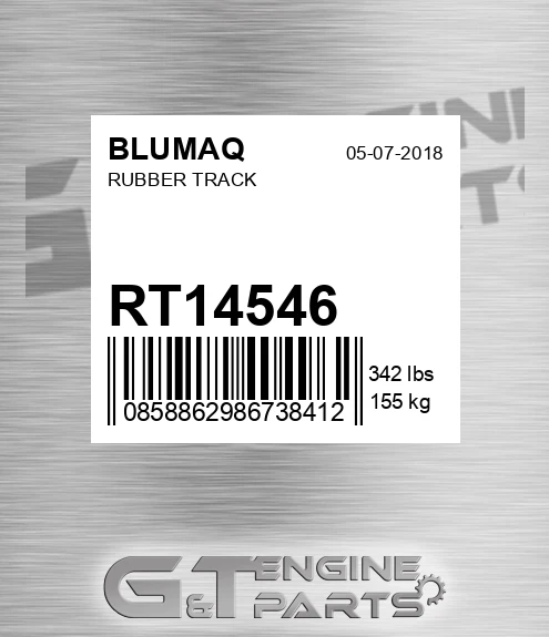 RT14546 BLUMAQ Rubber Track