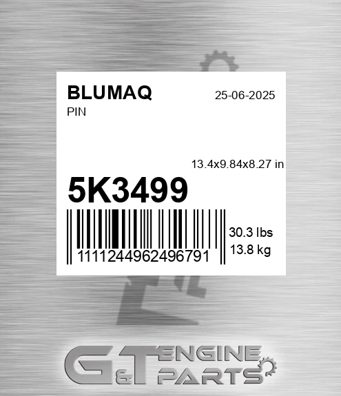 5K-3499 Pin for BLUMAQ