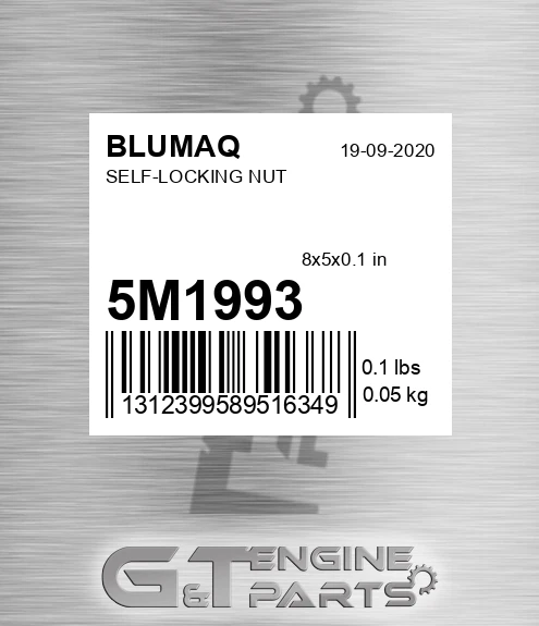 5M-1993 Self-locking Nut for BLUMAQ