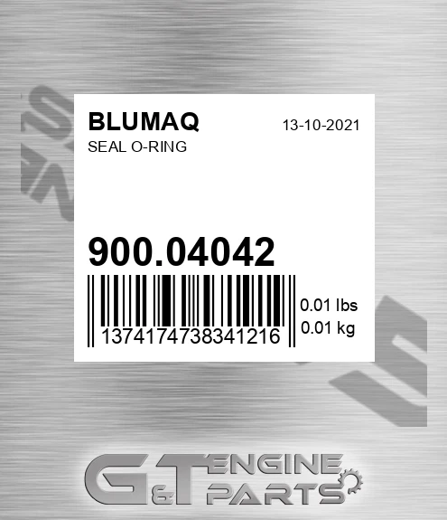 900.04042 Seal O-ring for BLUMAQ