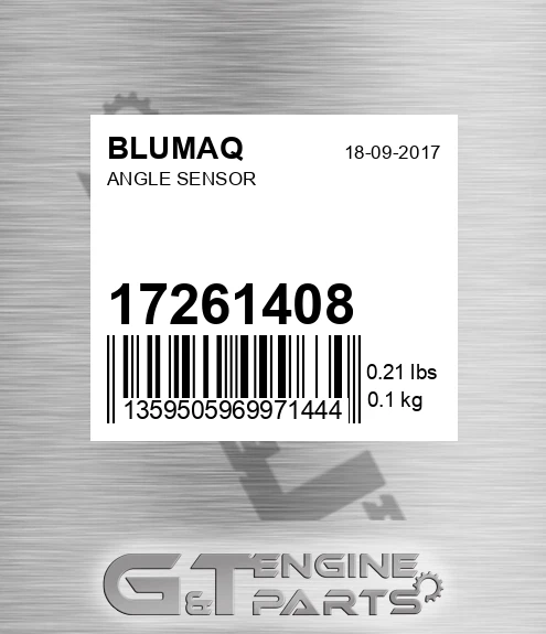 17261408 Angle Sensor for BLUMAQ