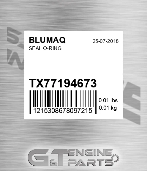 TX77194673 Seal O-ring