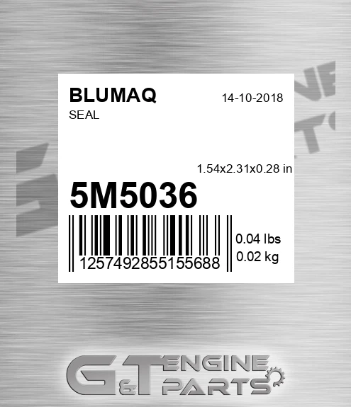 5M-5036 Seal for BLUMAQ