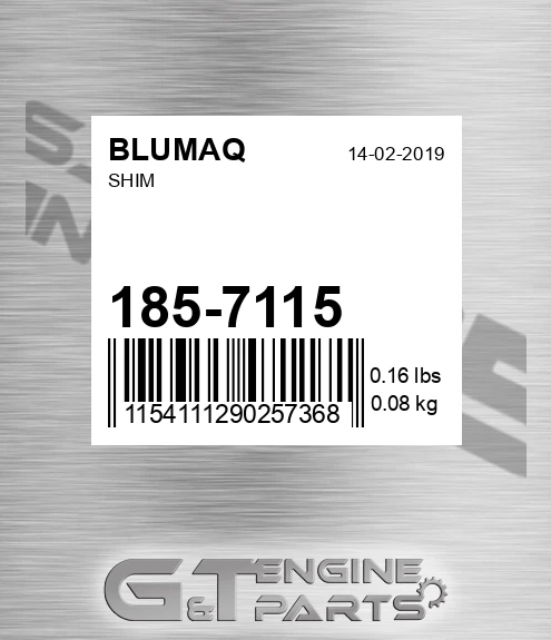 185-7115 Shim for BLUMAQ