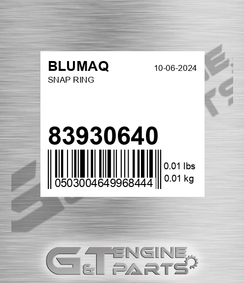 83930640 BLUMAQ Snap Ring