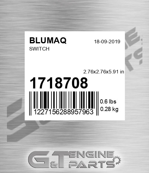 171-8708 Switch for BLUMAQ