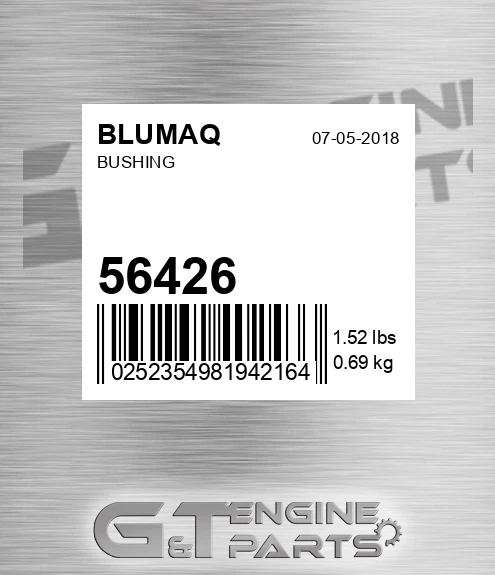 56426 Bushing for BLUMAQ