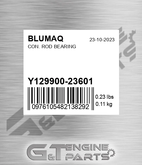 Y129900-23601 Con. Rod Bearing