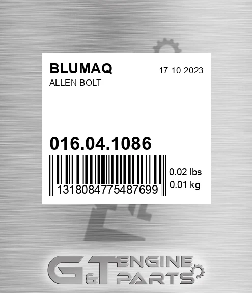 016.04.1086 Allen Bolt for BLUMAQ