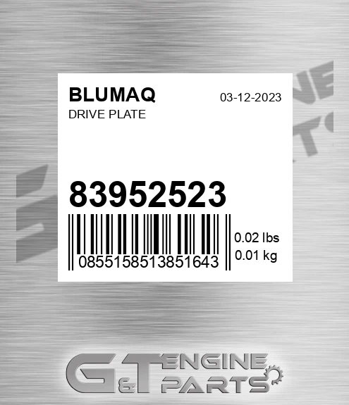 83952523 Drive Plate