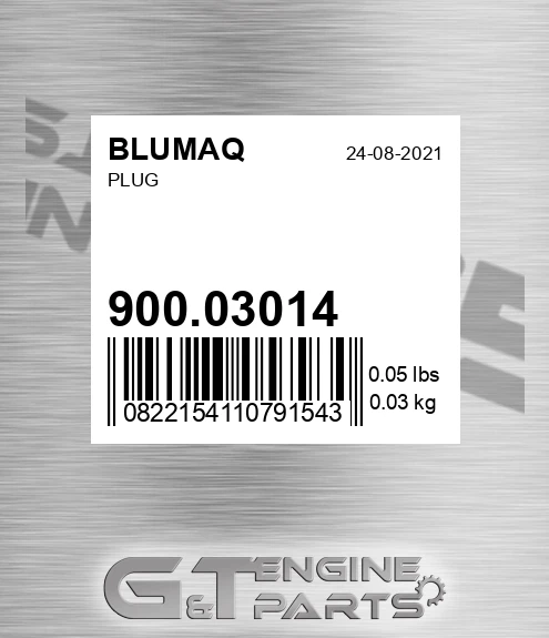 900.03014 Plug for BLUMAQ