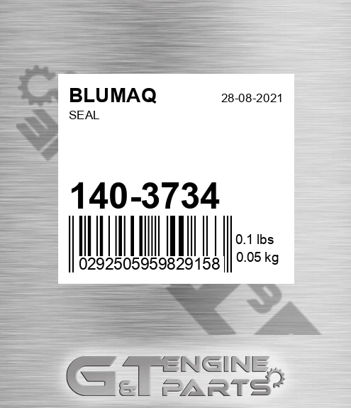 140-3734 Seal for BLUMAQ
