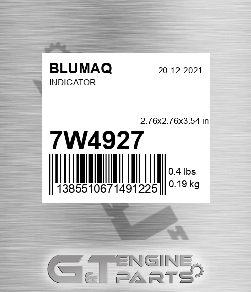 7W-4927 Indicator
