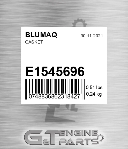 E1545696 Gasket for BLUMAQ