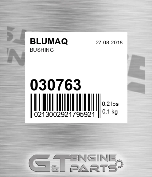 030.763 Bushing for BLUMAQ