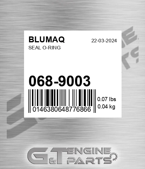 068-9003 Seal O-ring for BLUMAQ