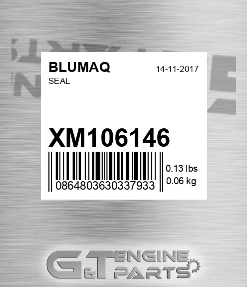 XM106146 Seal for BLUMAQ