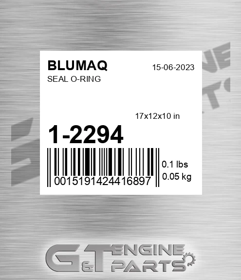 12294 BLUMAQ Seal O-ring