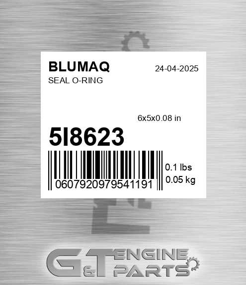 5I-8623 Seal O-ring for BLUMAQ